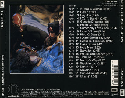 spirit cd chronicles 1967-1972 tray